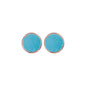 Bronzallure Stud Button Earrings