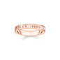 THOMAS SABO Sparkling Circles Rose Gold 1984 Ring