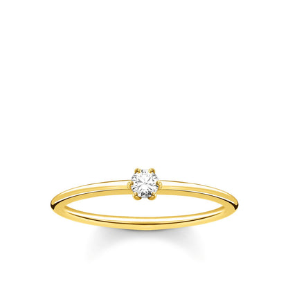 Thomas Sabo Ring White Stone