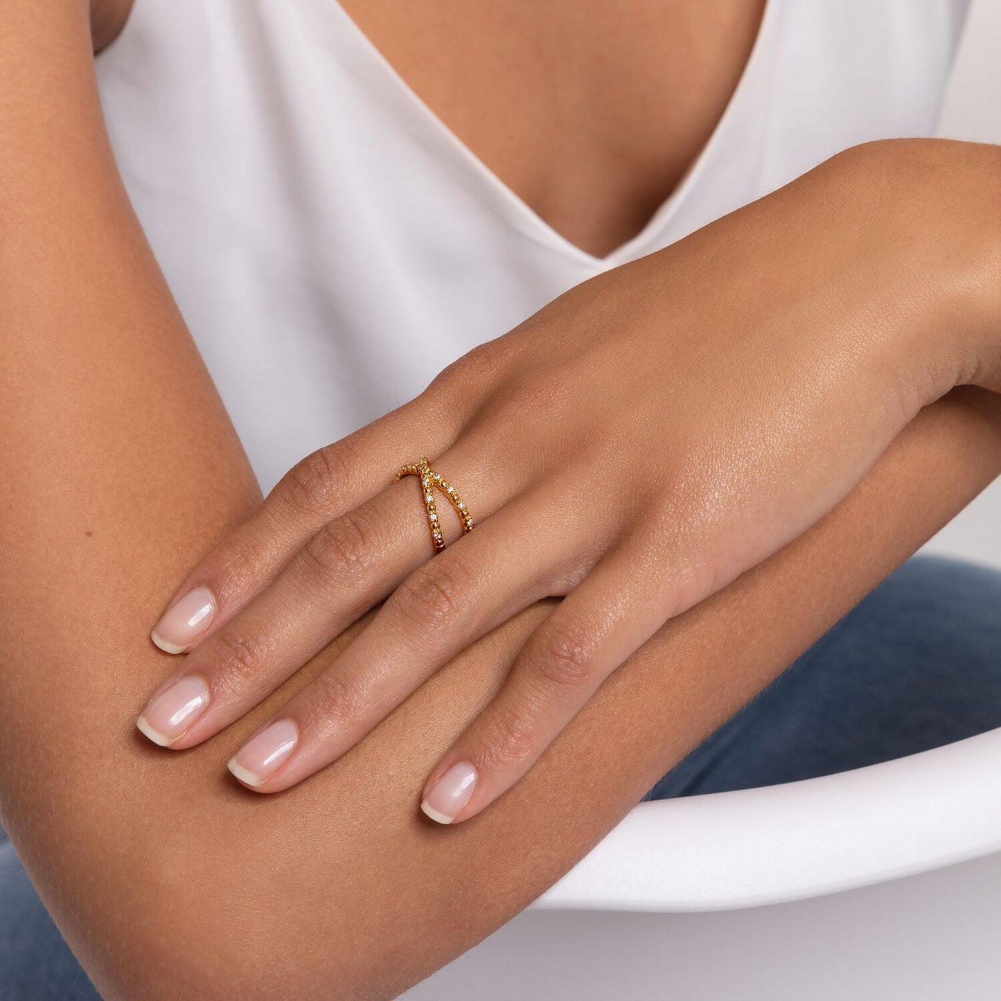 Thomas Sabo Ring Dots With Stones