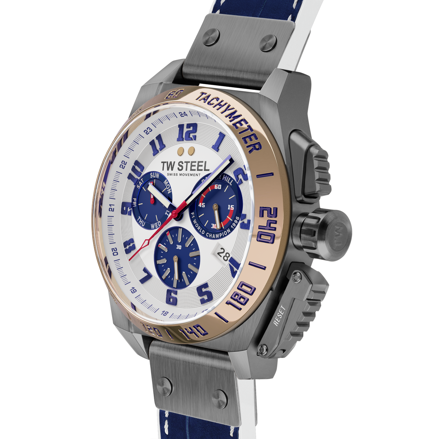 TW Steel Fast Lane Damon Hill Chronograph Men's Watch TW1018