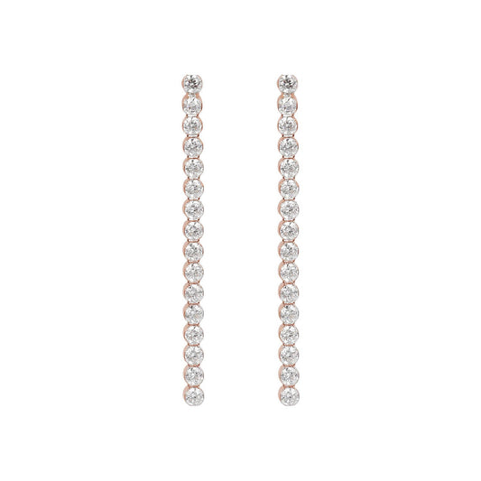 Bronzallure Altissima Tennis Earrings