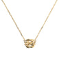 Bronzallure Golden Knot Necklace