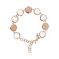 Bronzallure Multi Hexagonal Bracelet