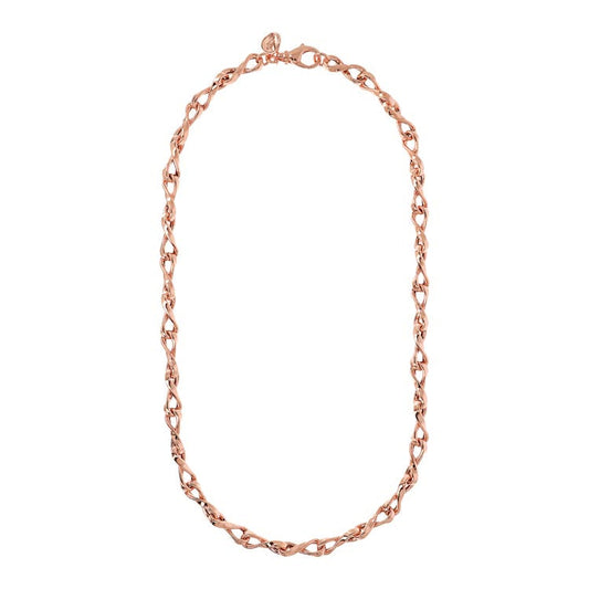 Bronzallure Purezza Twist Link Long Necklace 61cm