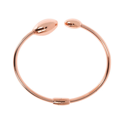 Bronzallure Purezza Open Button Bangle