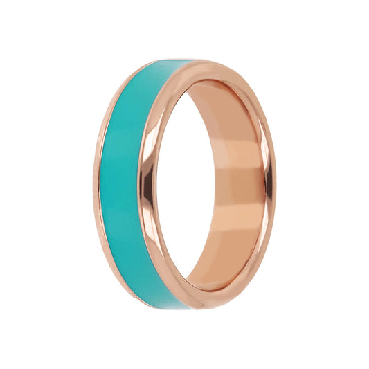 Bronzallure Miss Tiffany Enamel Band Ring