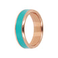 Bronzallure Miss Tiffany Enamel Band Ring