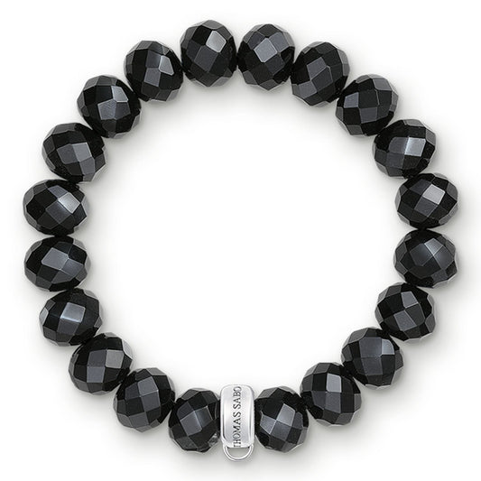 Thomas Sabo Black Obsidian Charm Bracelet