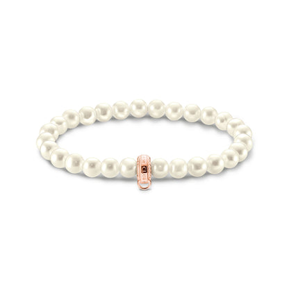 THOMAS SABO Charm bracelet pearls rose gold