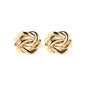 Bronzallure Knot Golden Earrings