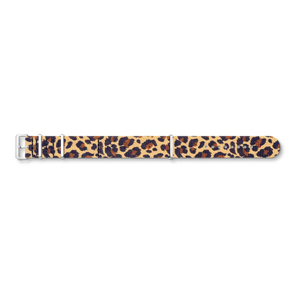 Thomas Sabo Watch Band CODE TS NATO, Animal Print