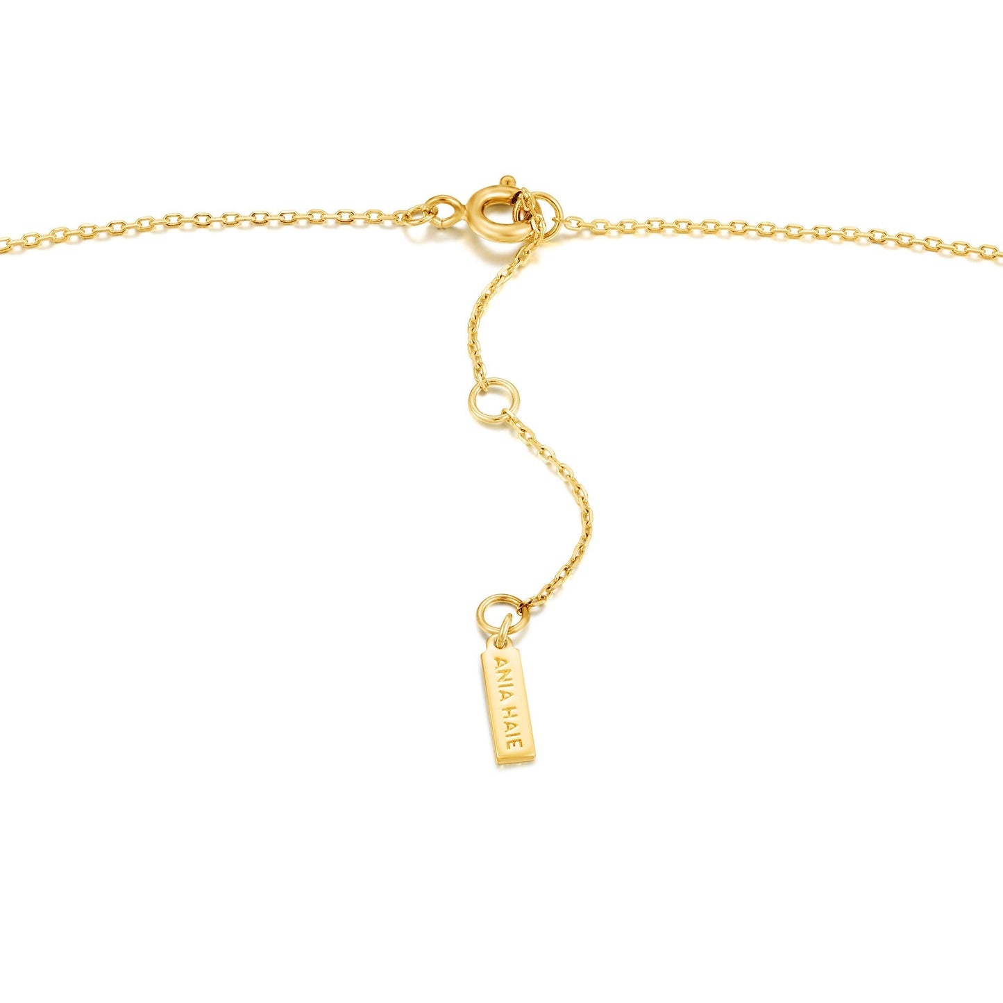 Ania Haie Gold Rope Disc Necklace