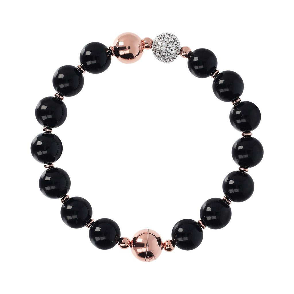 Bronzallure Gemstone Bead Bracelet