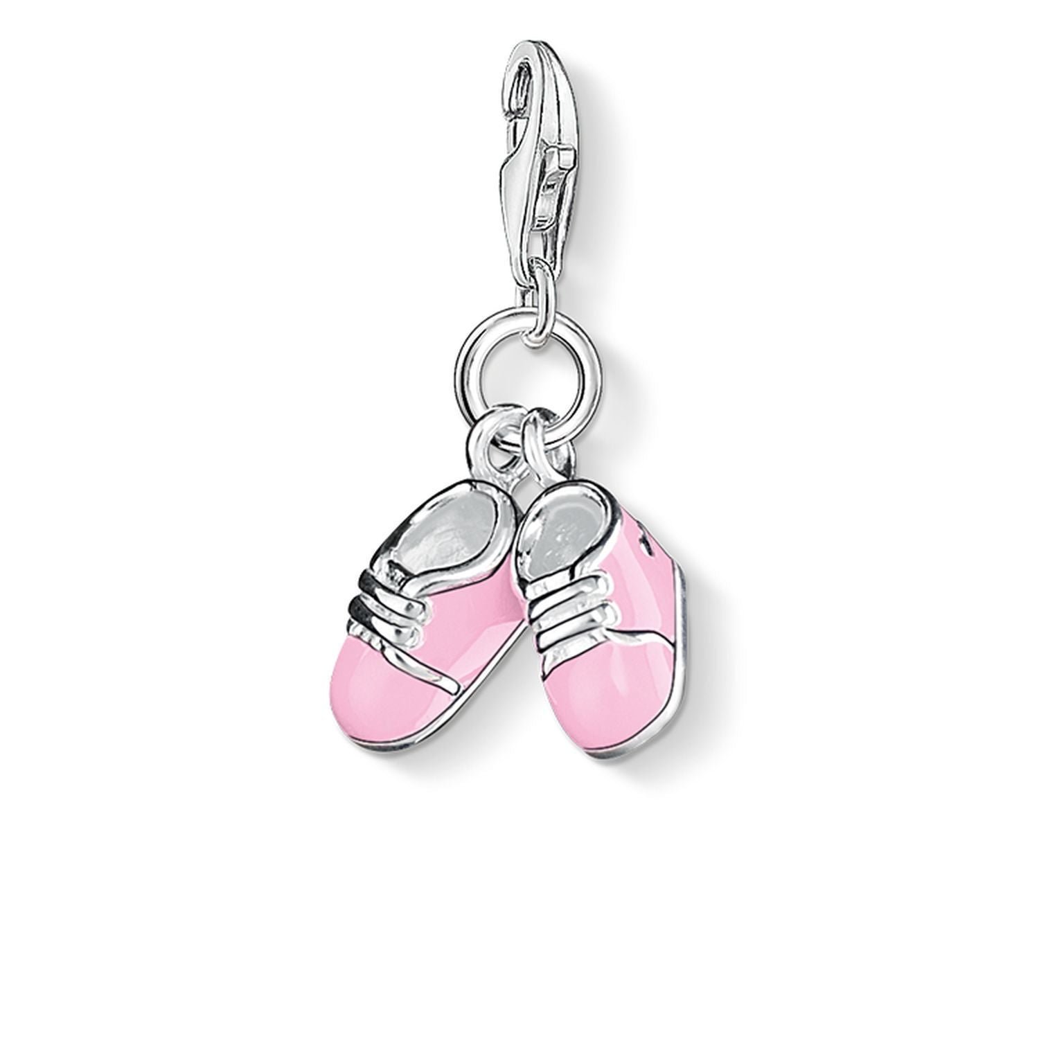 Thomas Sabo Charm Pendant "Pink Baby Shoes" - Image 2