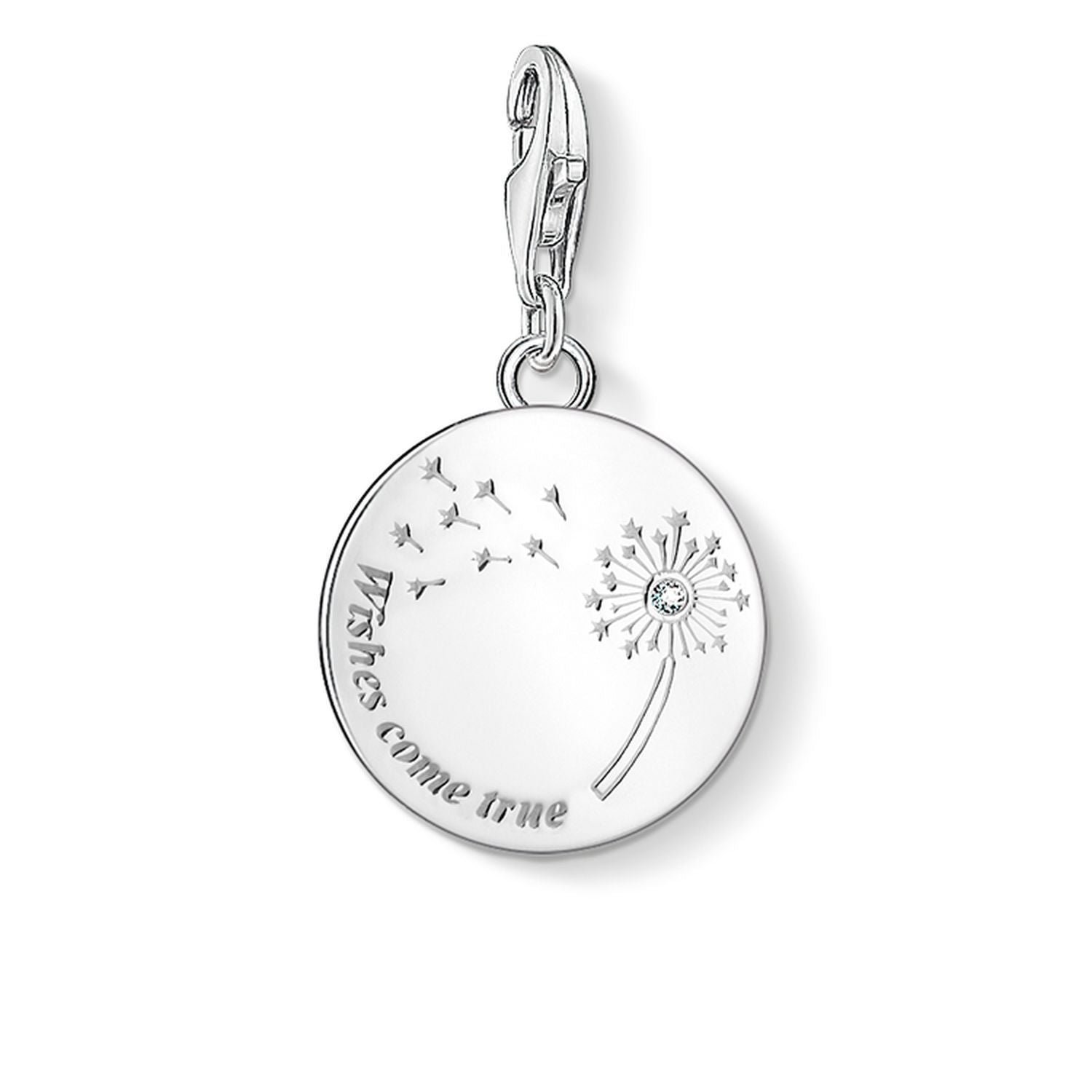 Thomas Sabo Charm Pendant "Dandelion WISHES COME TRUE" - Image 2
