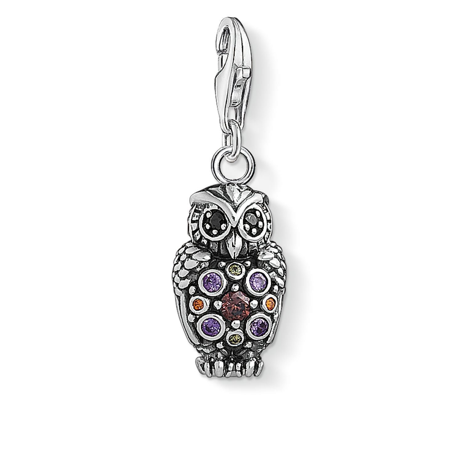Thomas Sabo Charm Pendant"Sparkling Owl" - Image 2