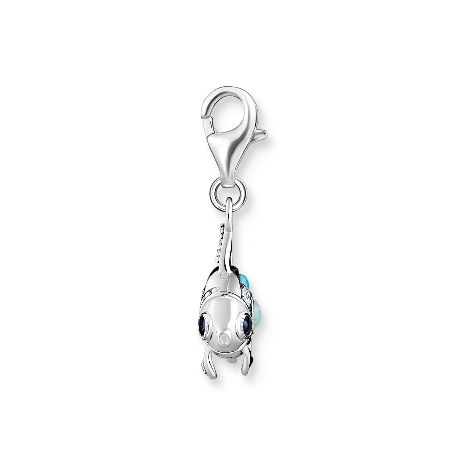 Thomas Sabo Charm pendant fish with blue stones silver - Image 2
