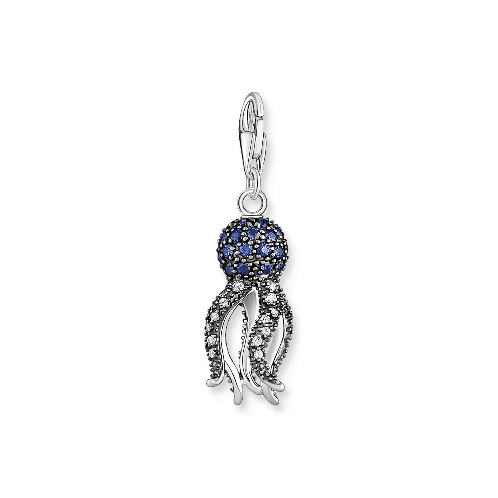 Thomas Sabo Charm pendant octopus with blue stones - Image 2