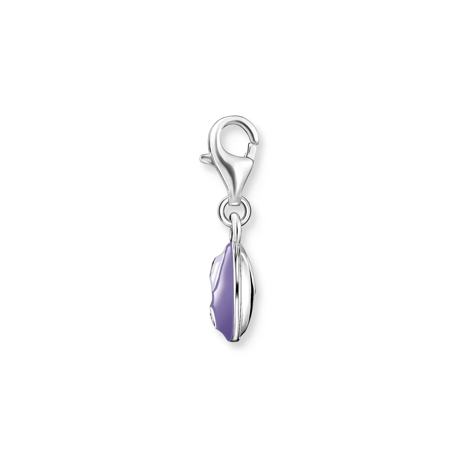THOMAS SABO Charm Pendant Ying Yang Violet - Image 2