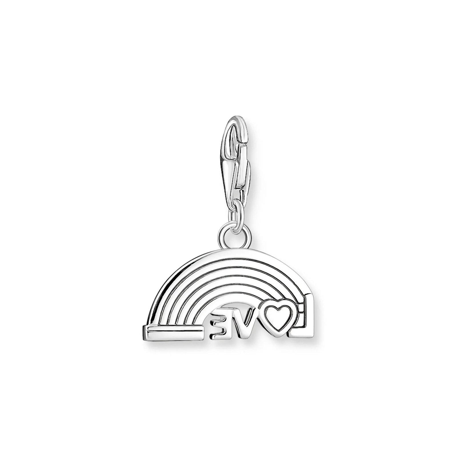 THOMAS SABO Charm Pendant Rainbow Multicoloured Stones - Image 2