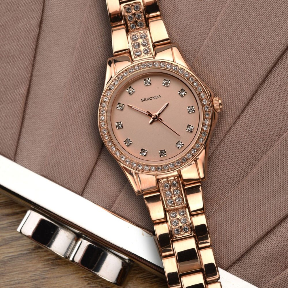 Sekonda Women's Rose Gold Bracelet Watch - Image 4