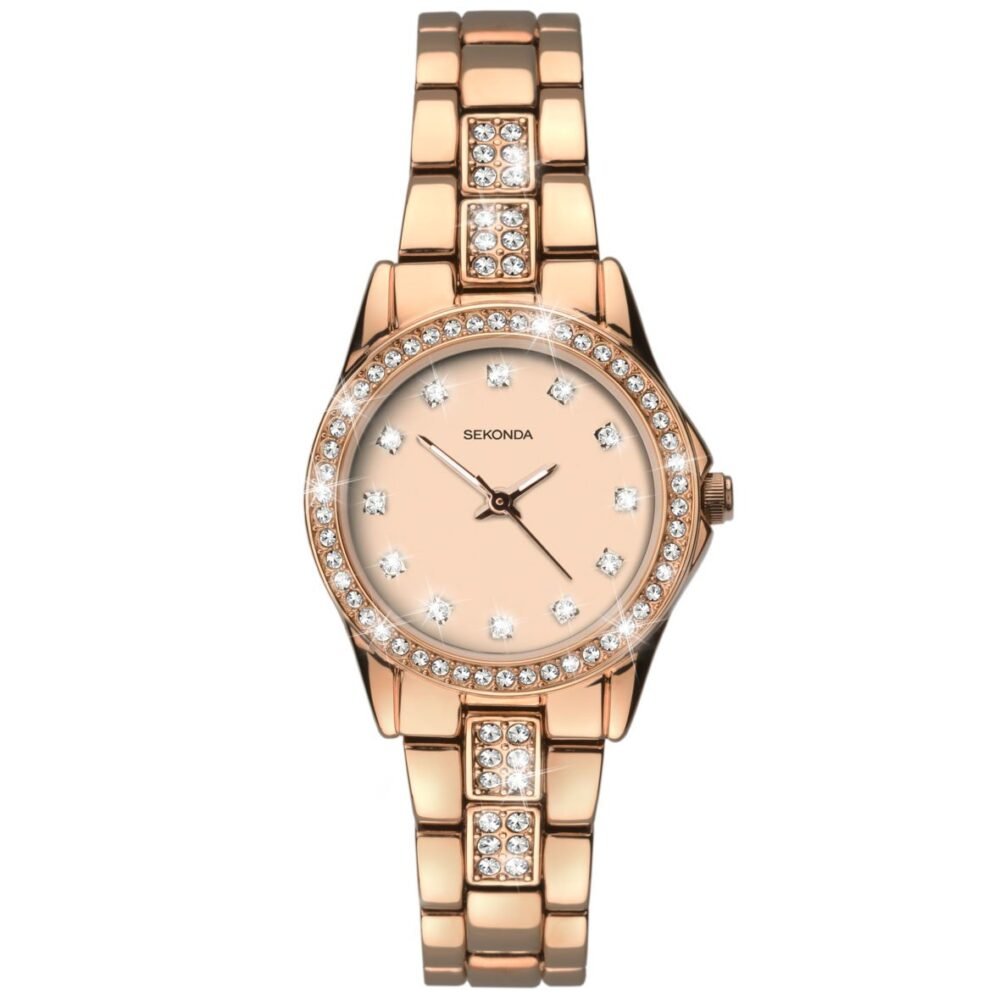 Sekonda Women's Rose Gold Bracelet Watch