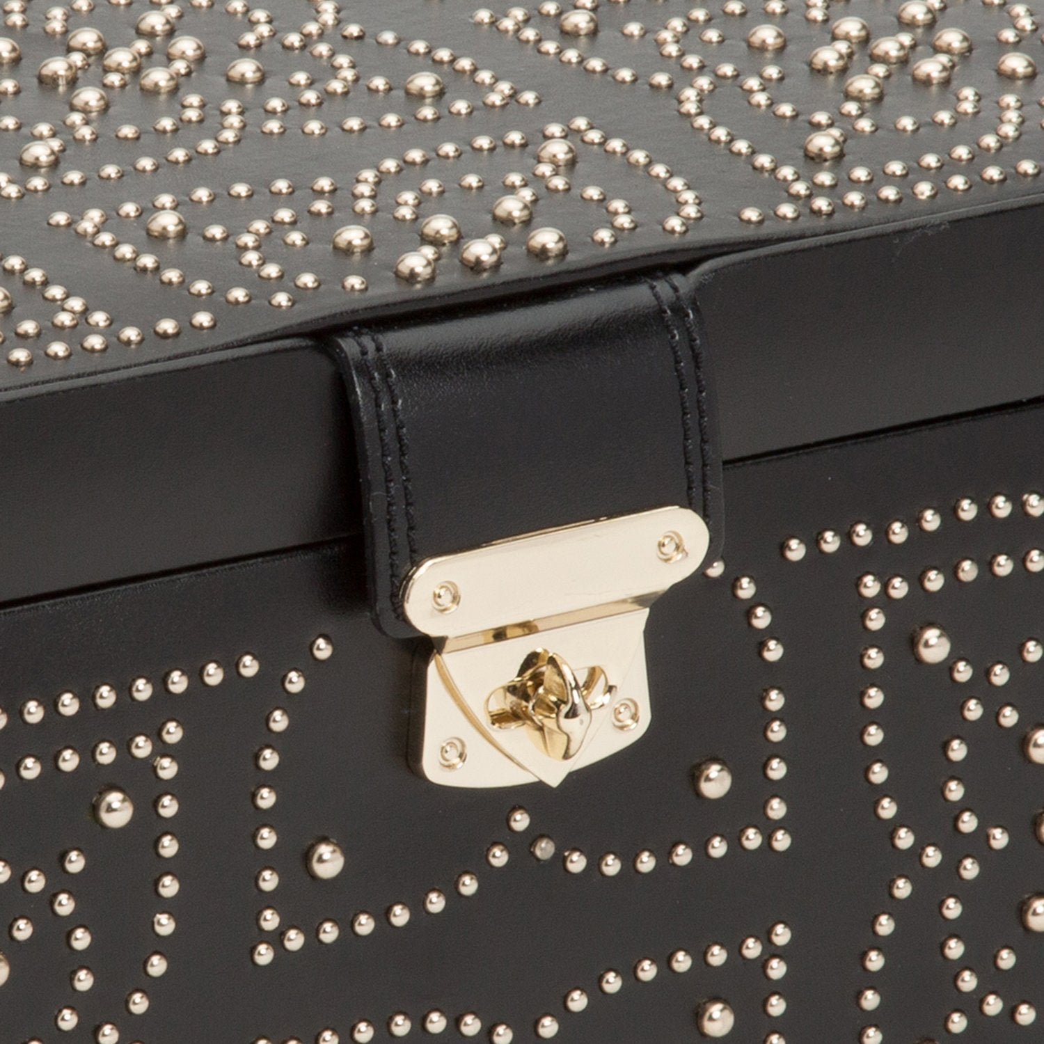 Wolf Marrakesh Medium Jewellery Box Black - Image 2