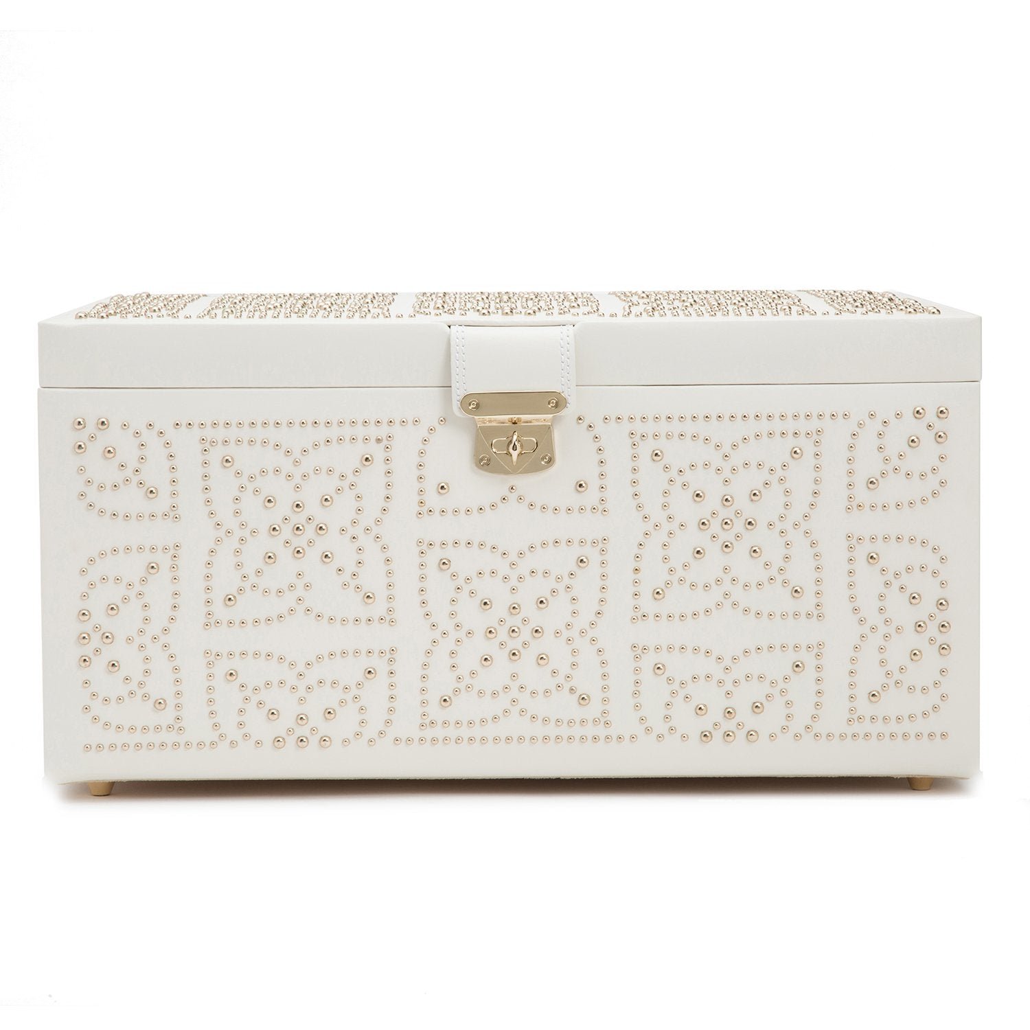 Wolf Marrakesh Large Jewellery Box Cream - Image 2