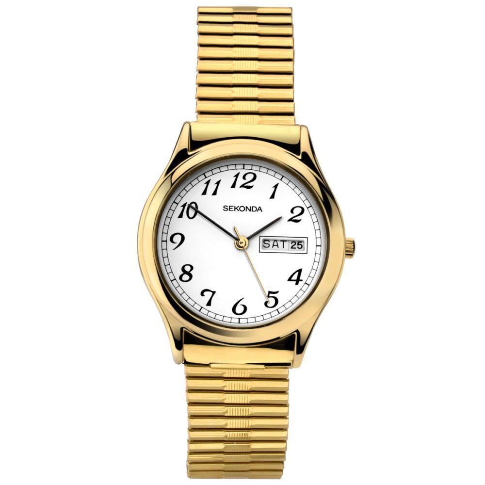 Sekonda Men's Classic Gold Plated Watch