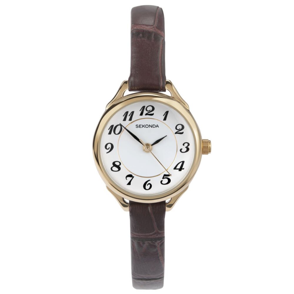 Sekonda Women's Classic Leather Strap Watch