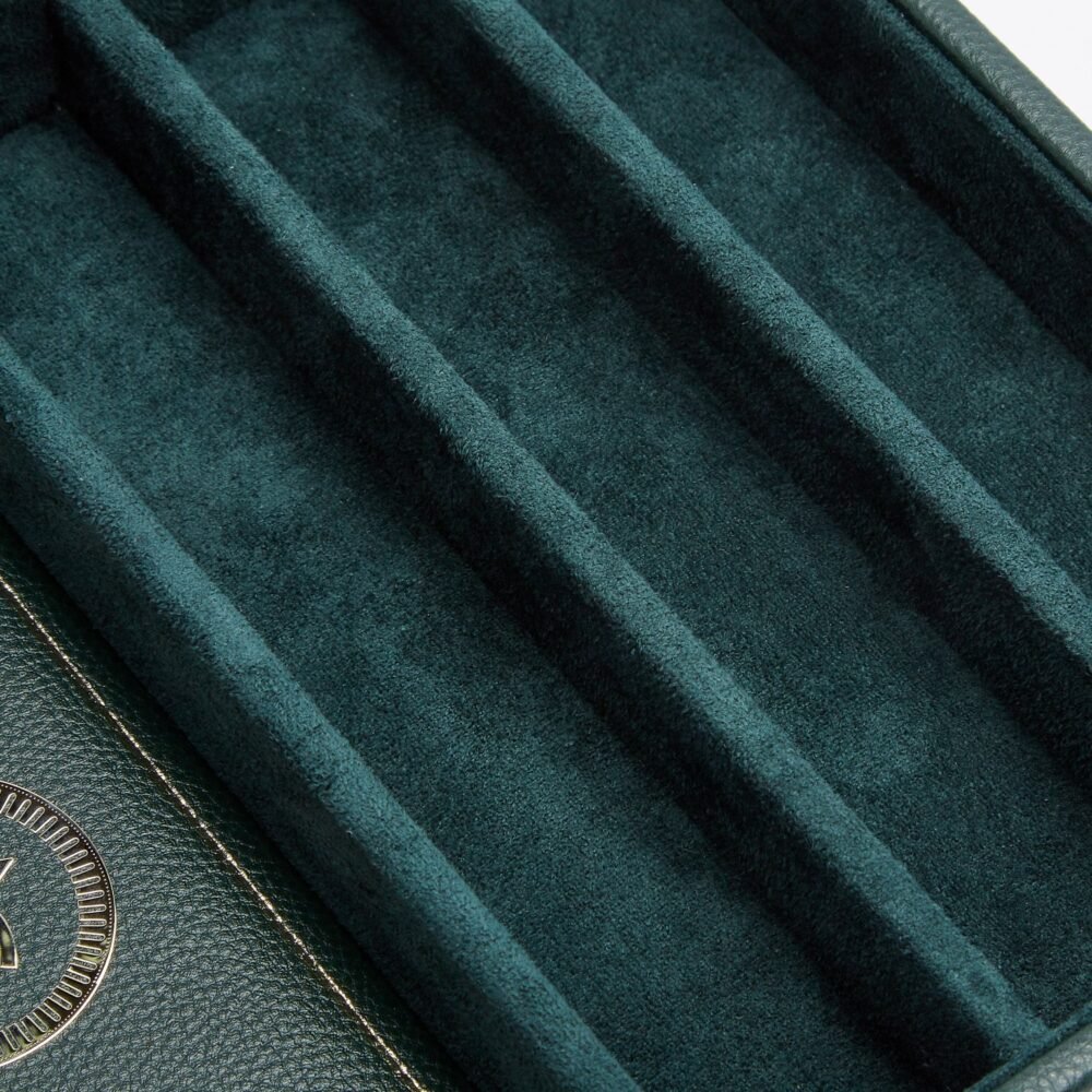 Wolf Analog Shift Watch Strap Valet Tray Green - Image 4