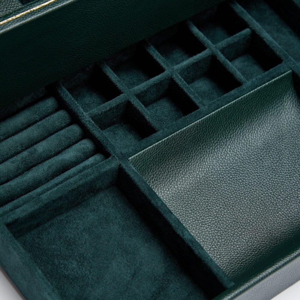 Wolf Brit Racing Green 10P W Draw Watch Box - Image 3