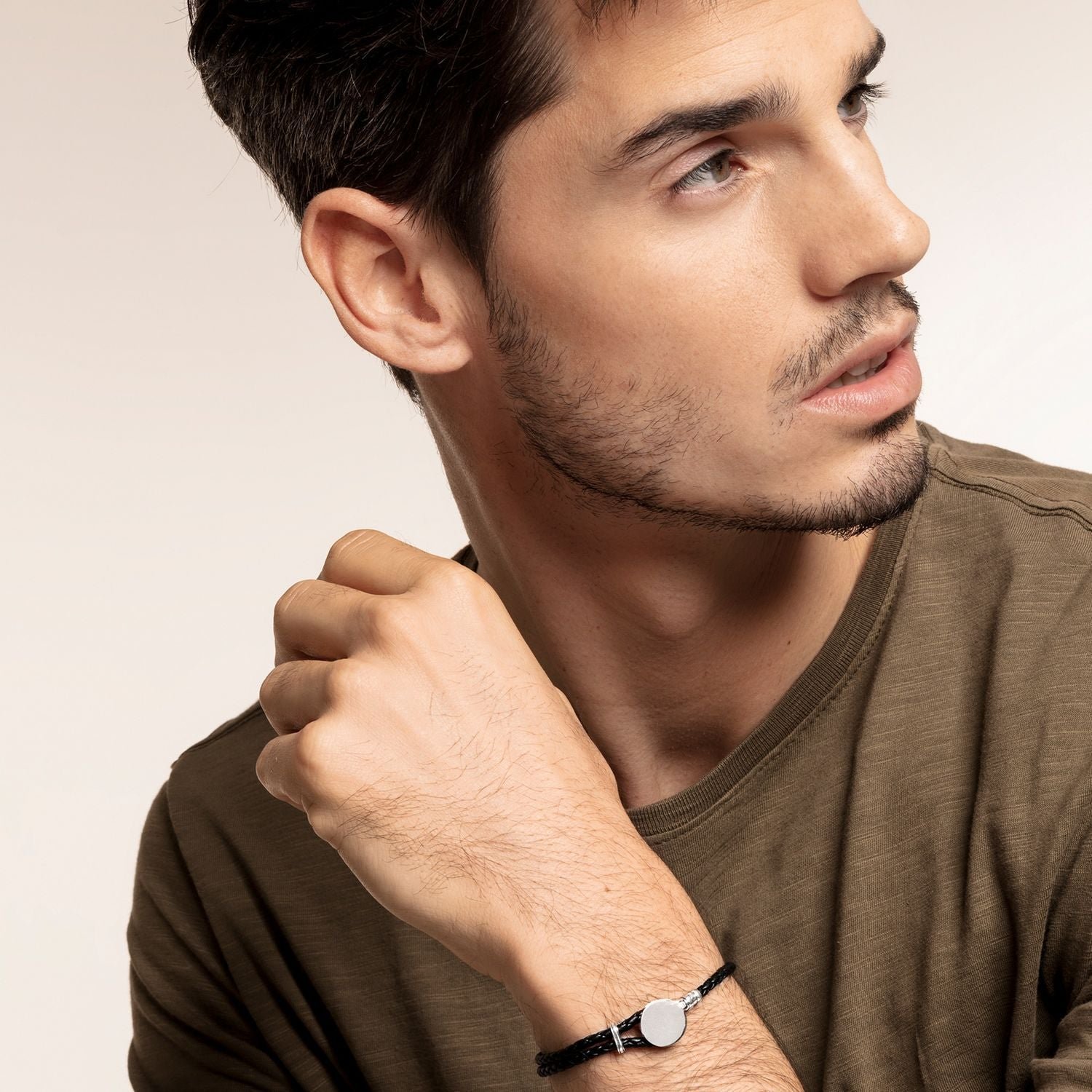 Thomas Sabo Leather Strap "Disc" - Image 3