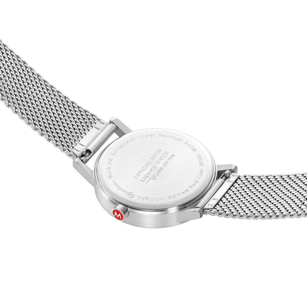 Mondaine Official Swiss Railways Classic Grey 40mm Watch - Image 2