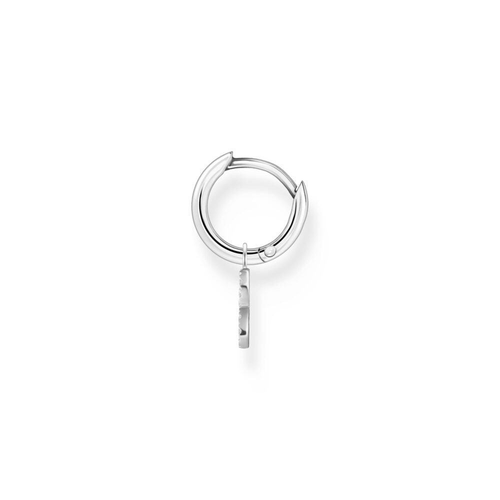 Thomas Sabo Single hoop earring with infinity pendant silver - Image 2