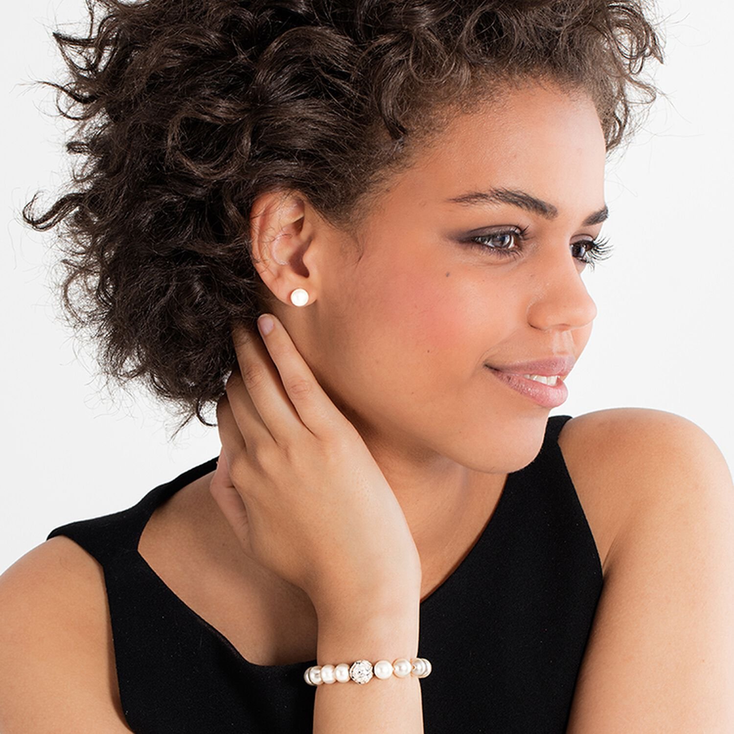 Thomas Sabo Pearl Ear Studs "Large" - Image 3