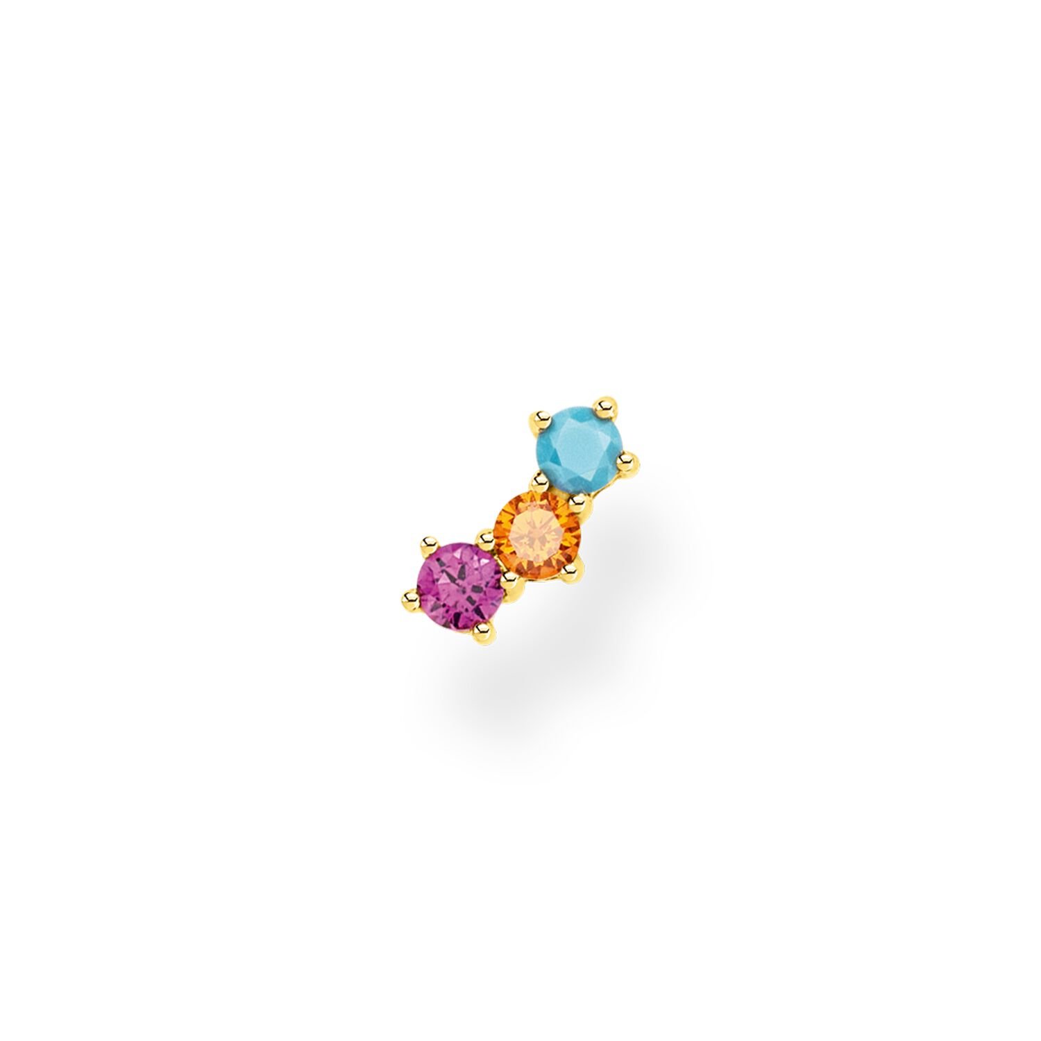 Thomas Sabo Ear Stud Colourful Stones (Single) - Image 2