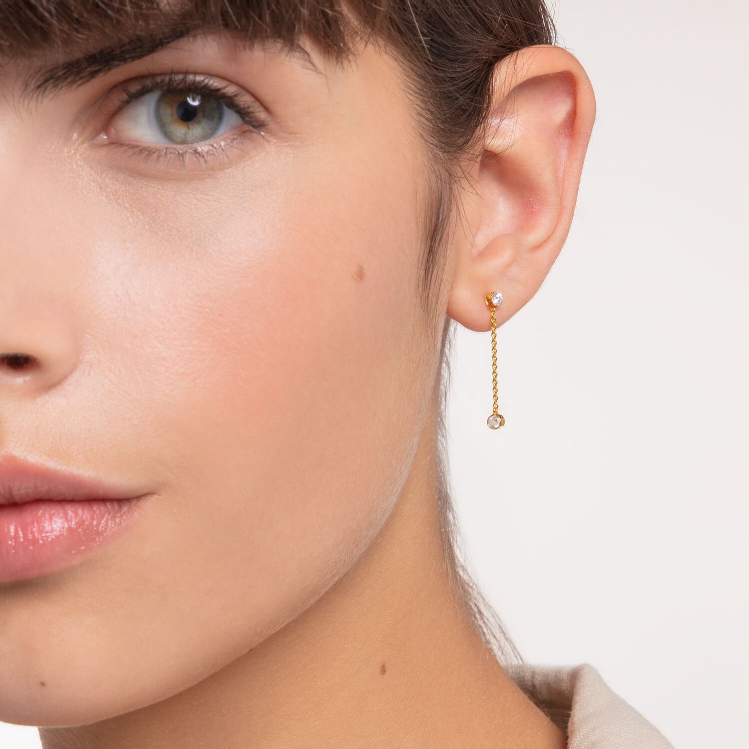 Thomas Sabo Ear Stud White Stone (Single) - Image 3