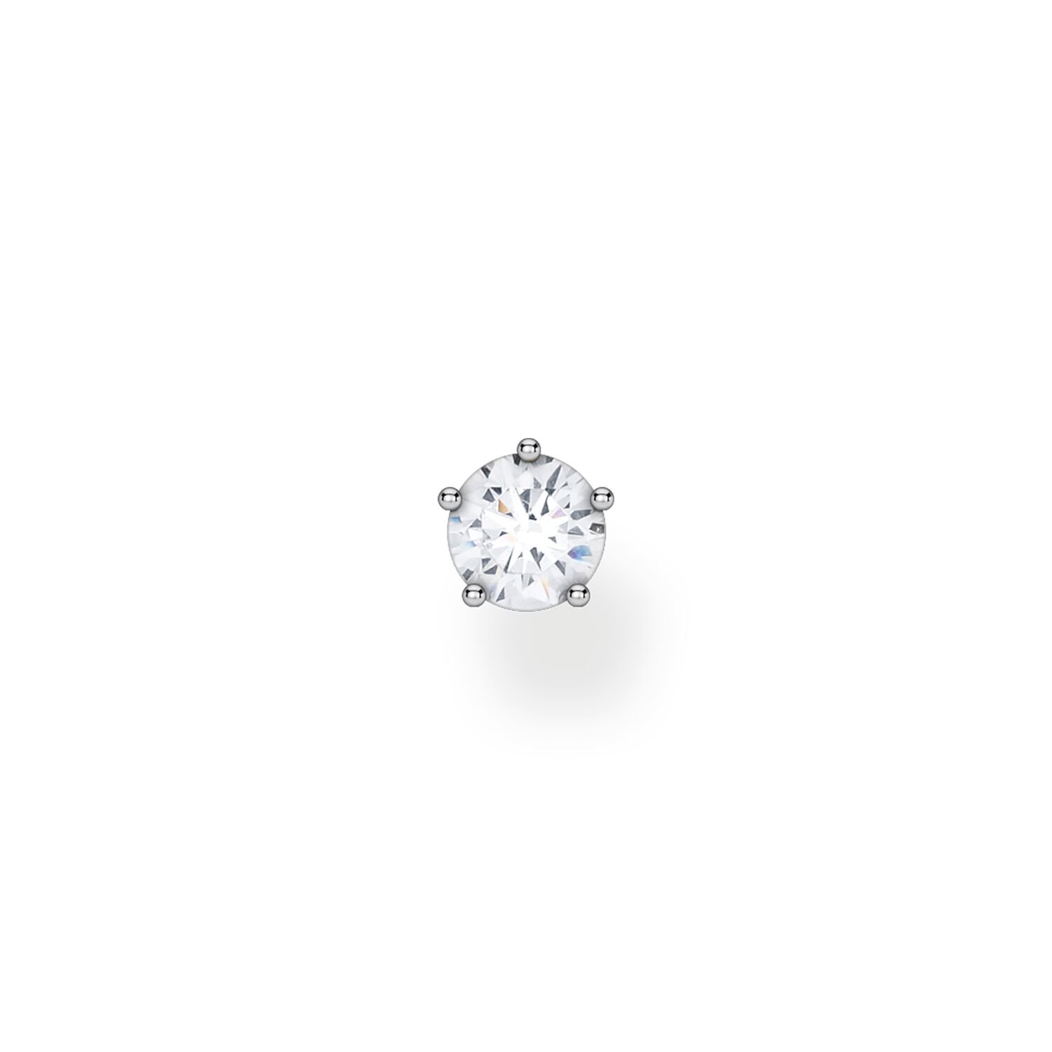 Thomas Sabo Ear Stud White Stone (Single) - Image 2