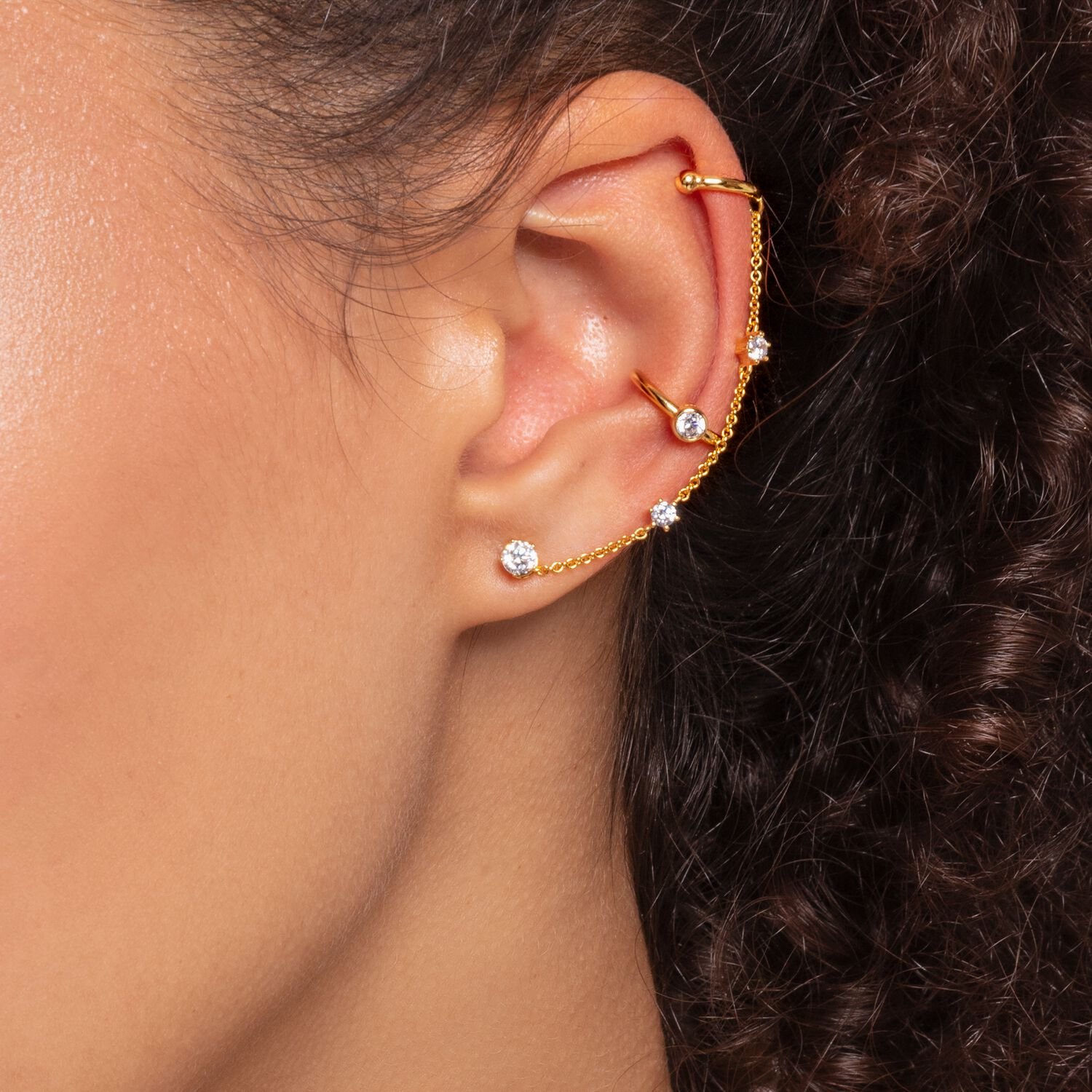 Thomas Sabo Ear Stud White Stone (Single) - Image 3