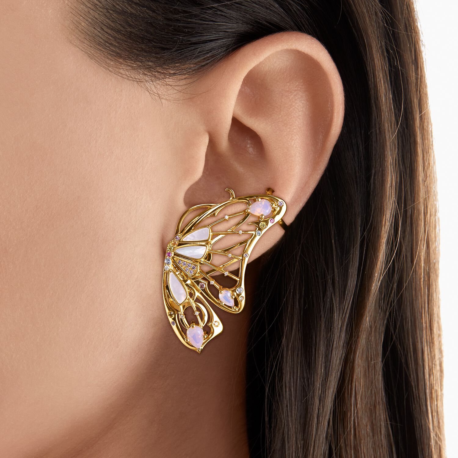 Thomas Sabo Single Ear Stud Butterfly Gold - Image 2