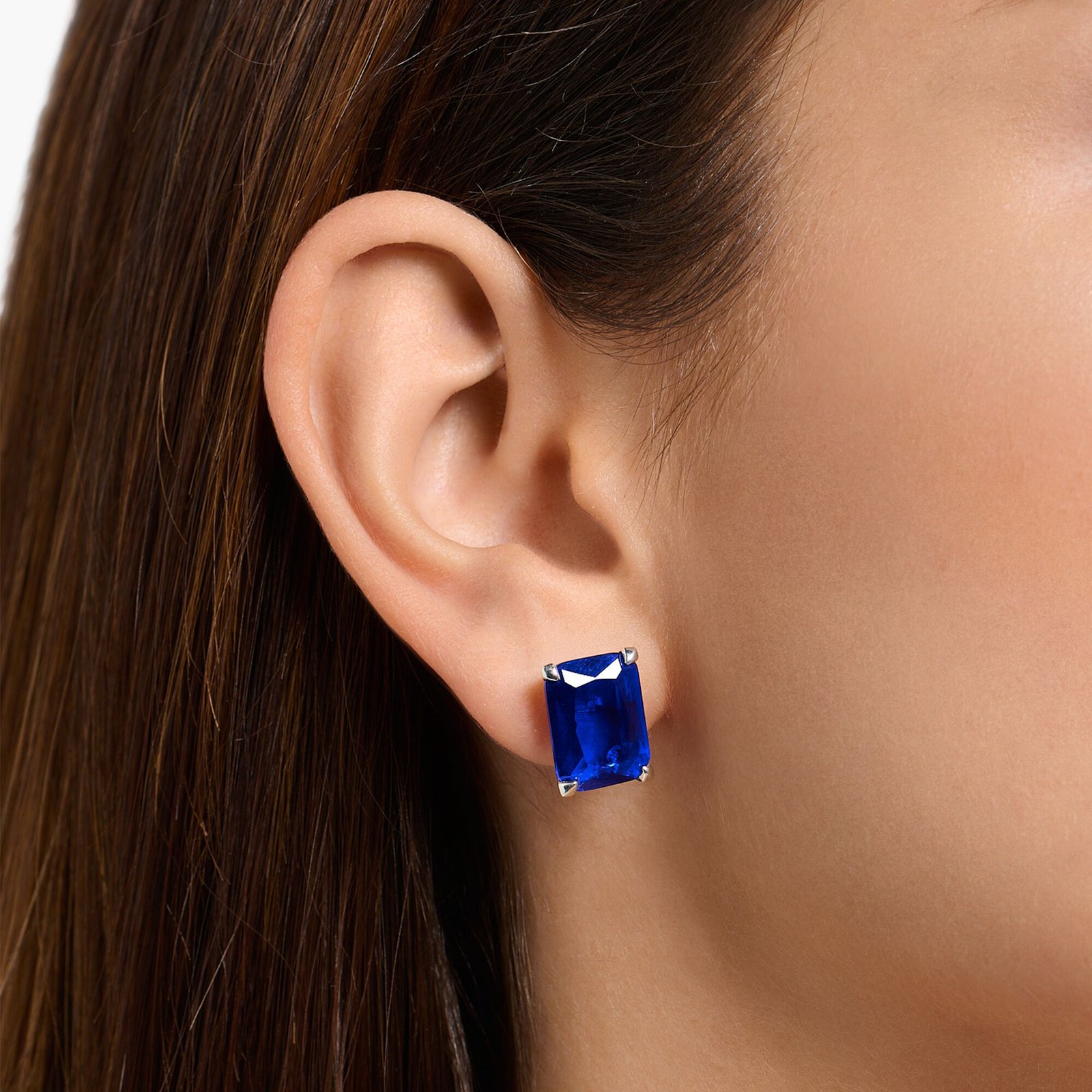 Thomas Sabo Ear studs blue stone - Image 2