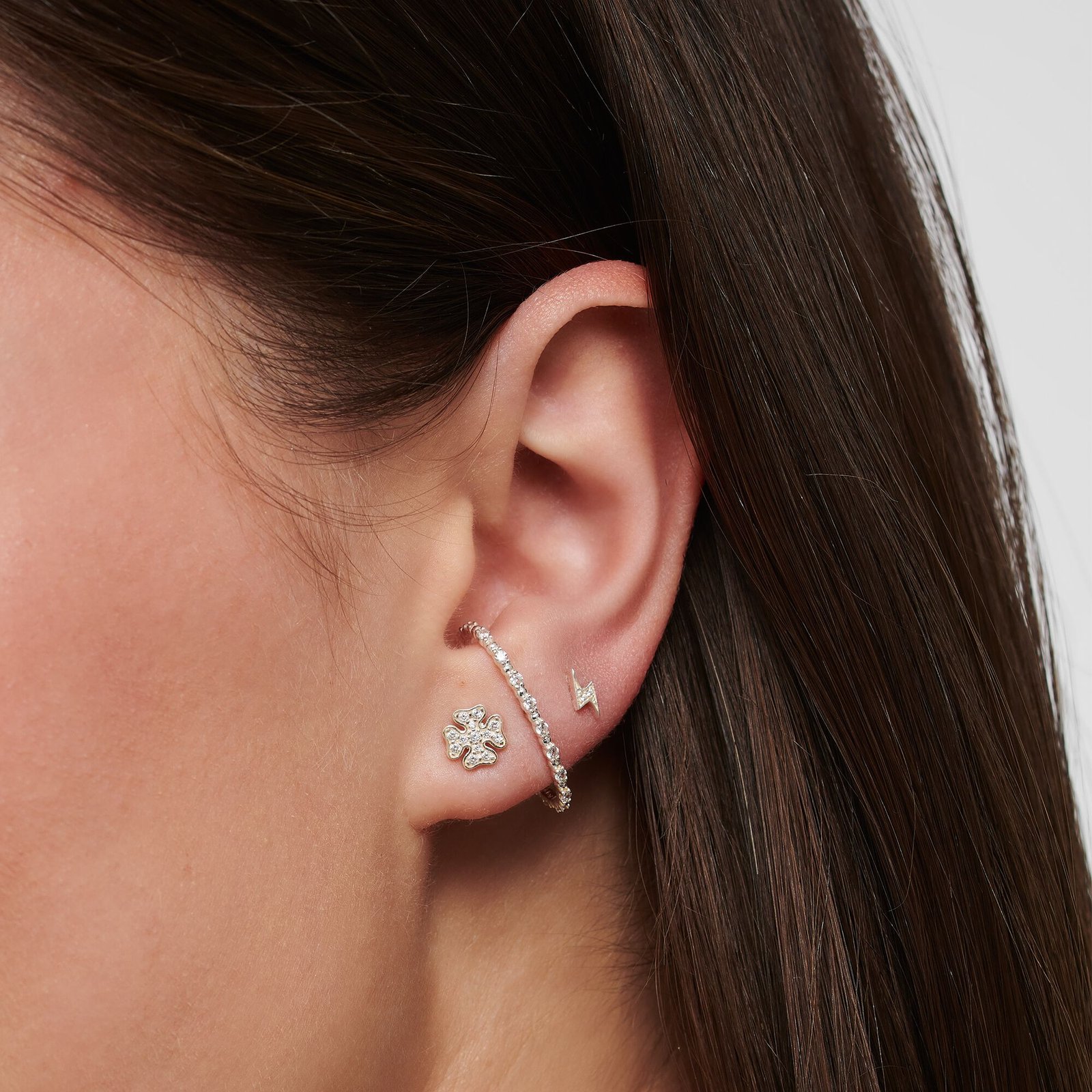 Thomas Sabo Single Ear Stud Flash Silver - Image 2