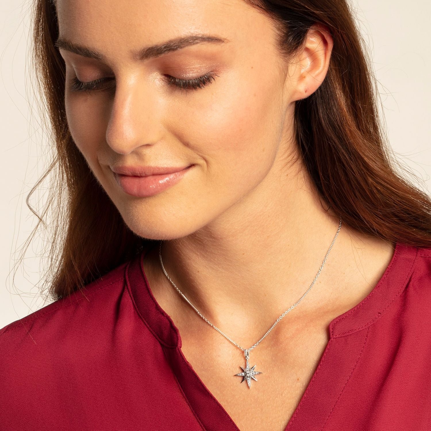 Thomas Sabo Necklace "Royalty Star White" - Image 2