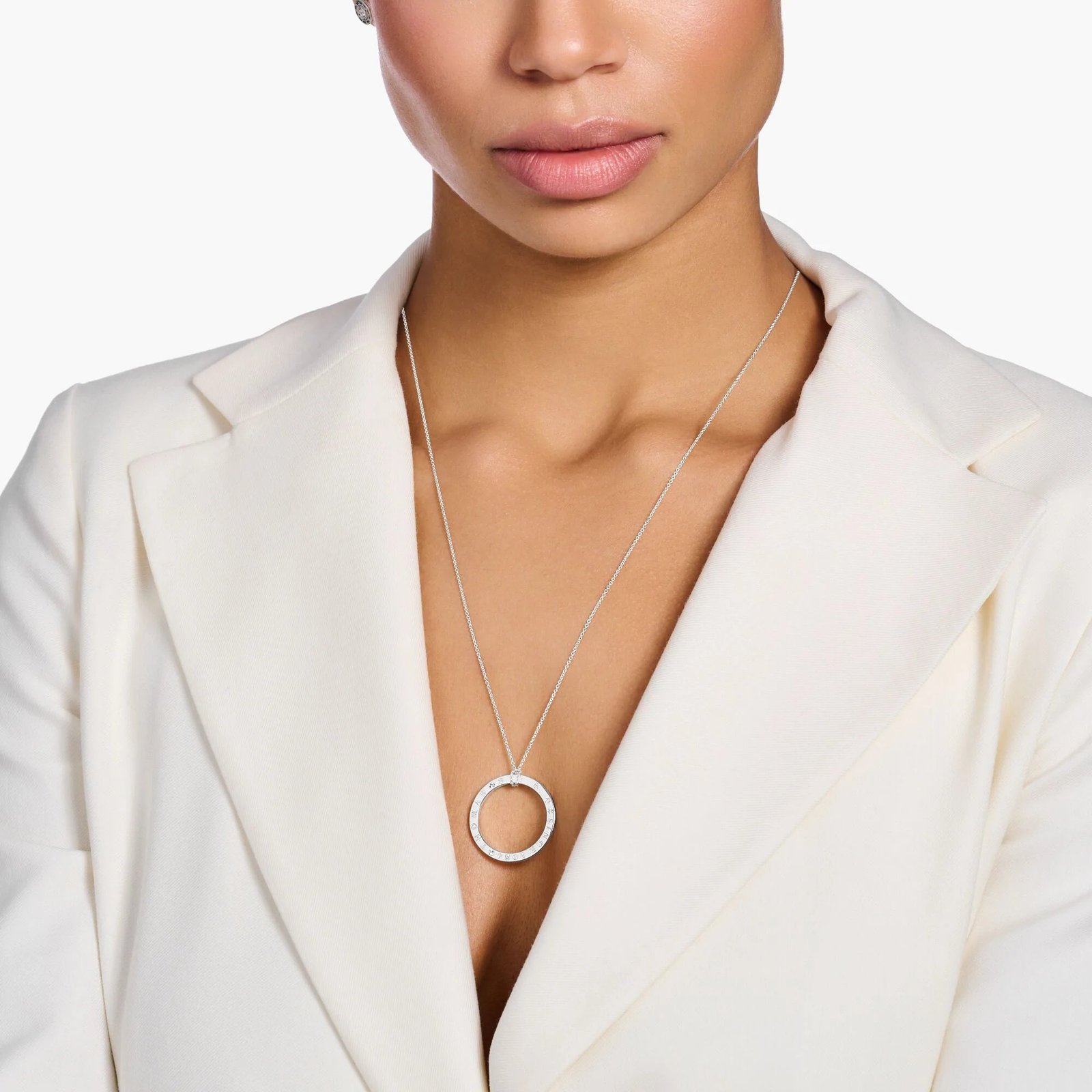 THOMAS SABO Sparkling Circles TS 1984 Necklace - Image 2