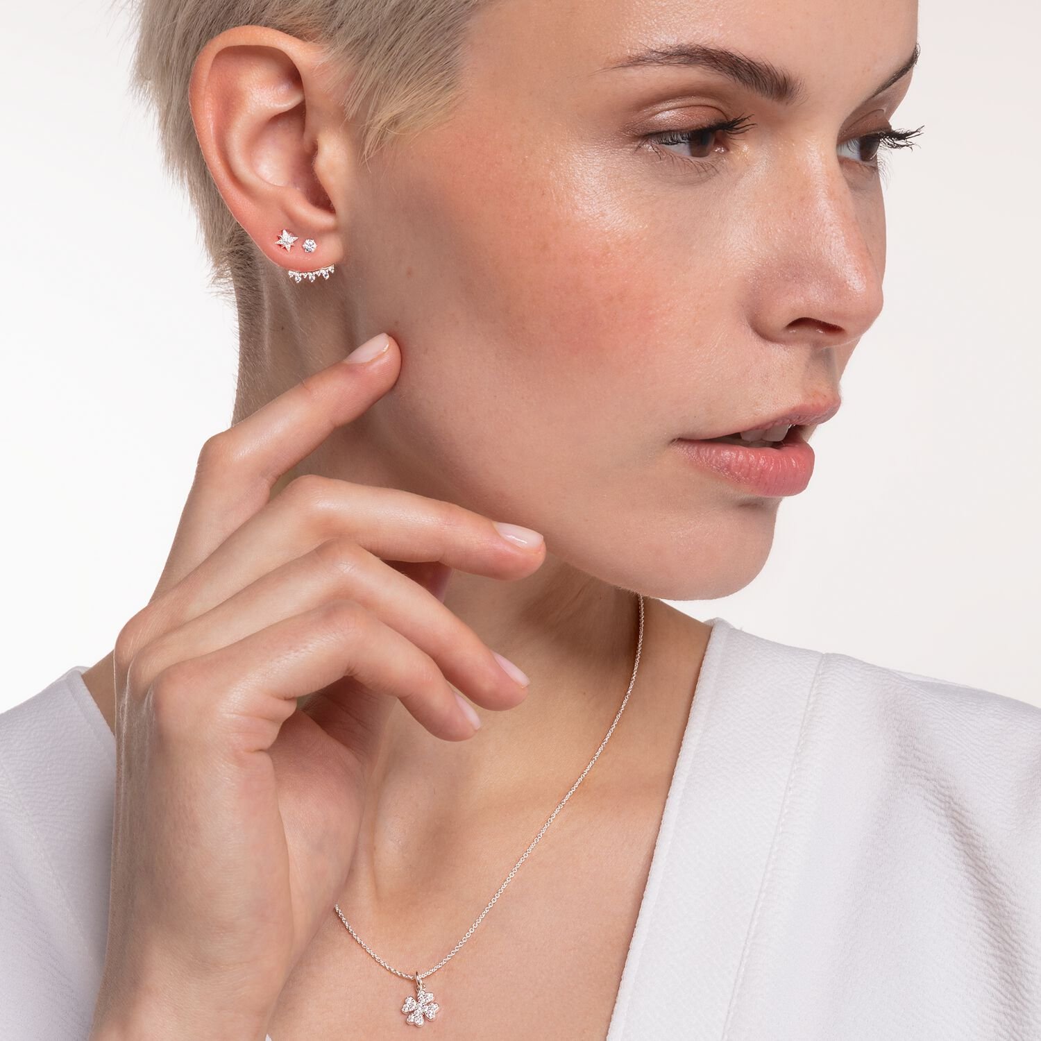 Thomas Sabo Necklace Cloverleaf - Image 2