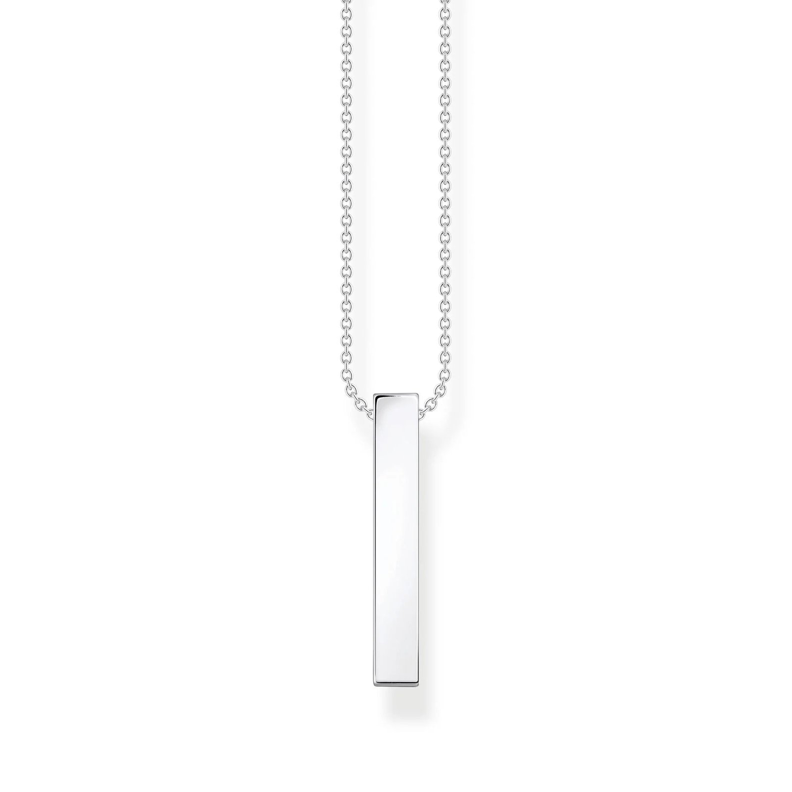 THOMAS SABO Heritage Black Bar Necklace - Image 2