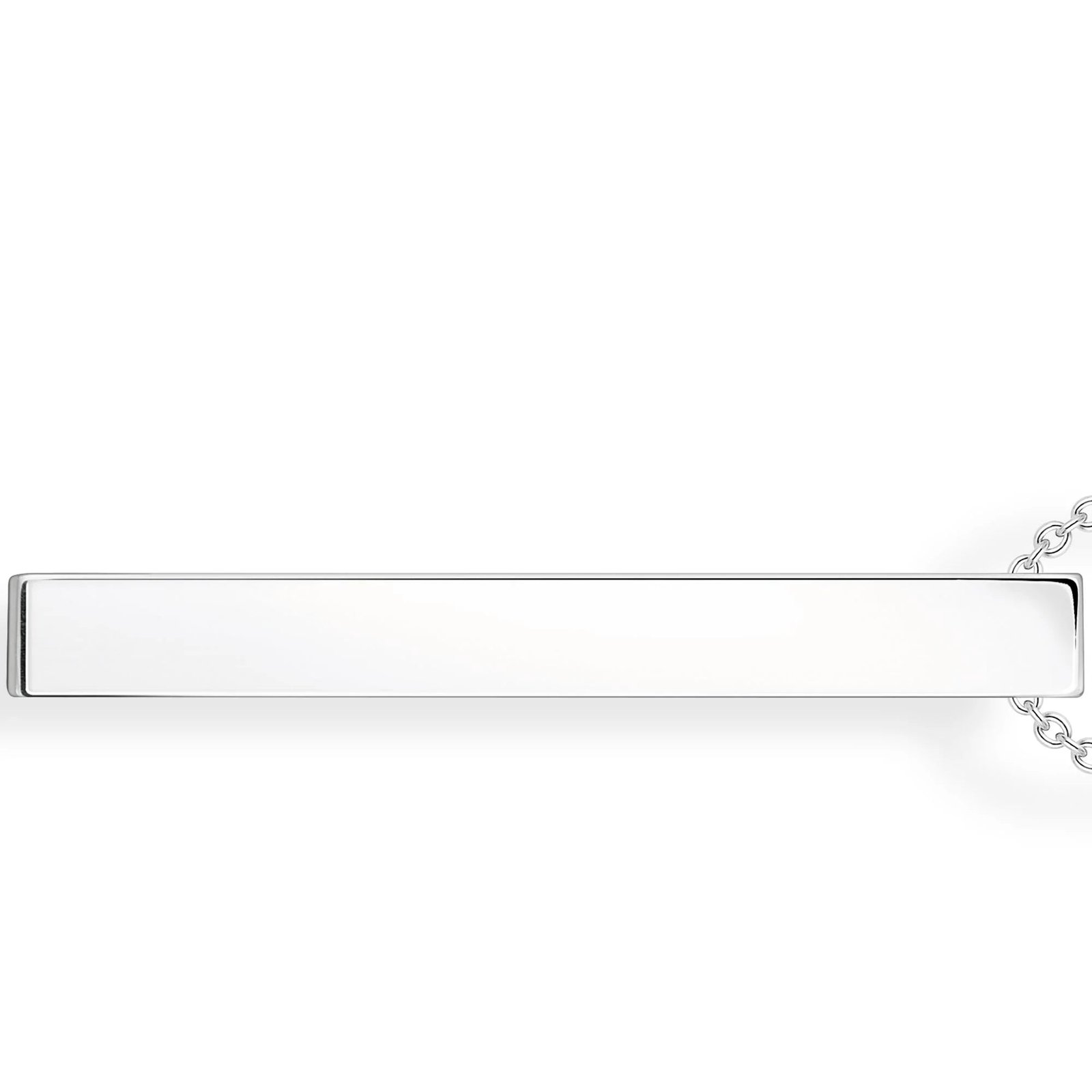 THOMAS SABO Heritage Black Bar Necklace - Image 3