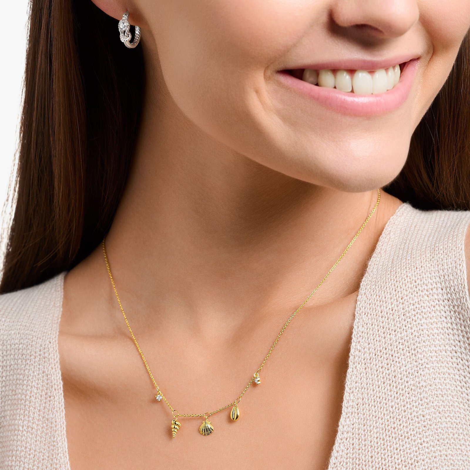 Thomas Sabo Necklace sea life gold - Image 2